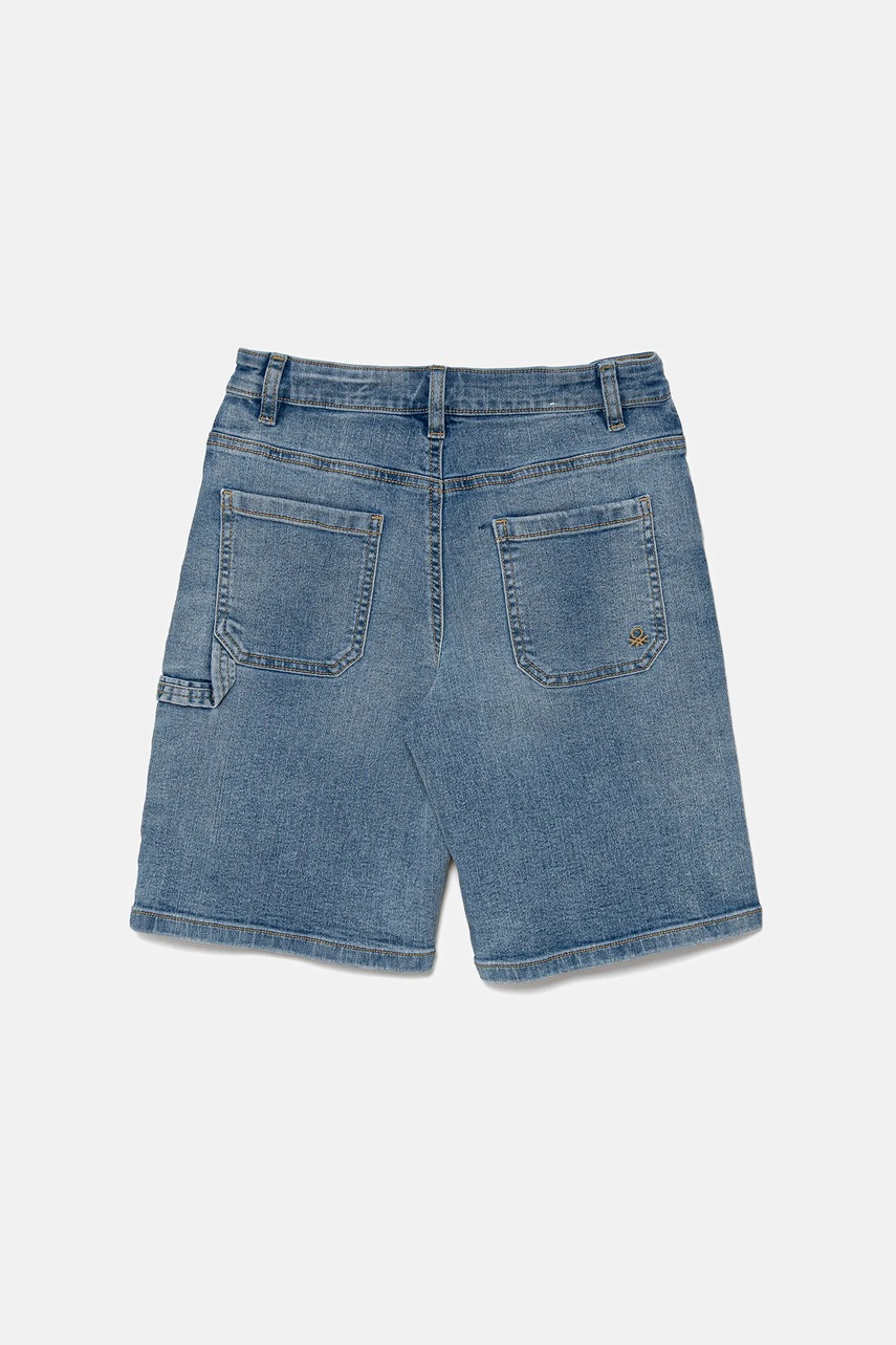 Детские джинсовые шорты United Colors of Benetton регулируемая талия 4PORC903I