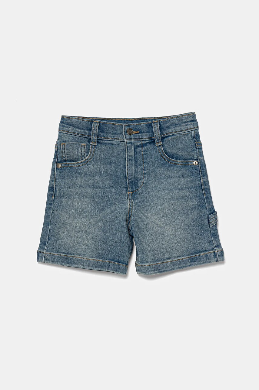 United Colors of Benetton pantaloni scurti din denim pentru copii talie reglabila, 4PORG902I