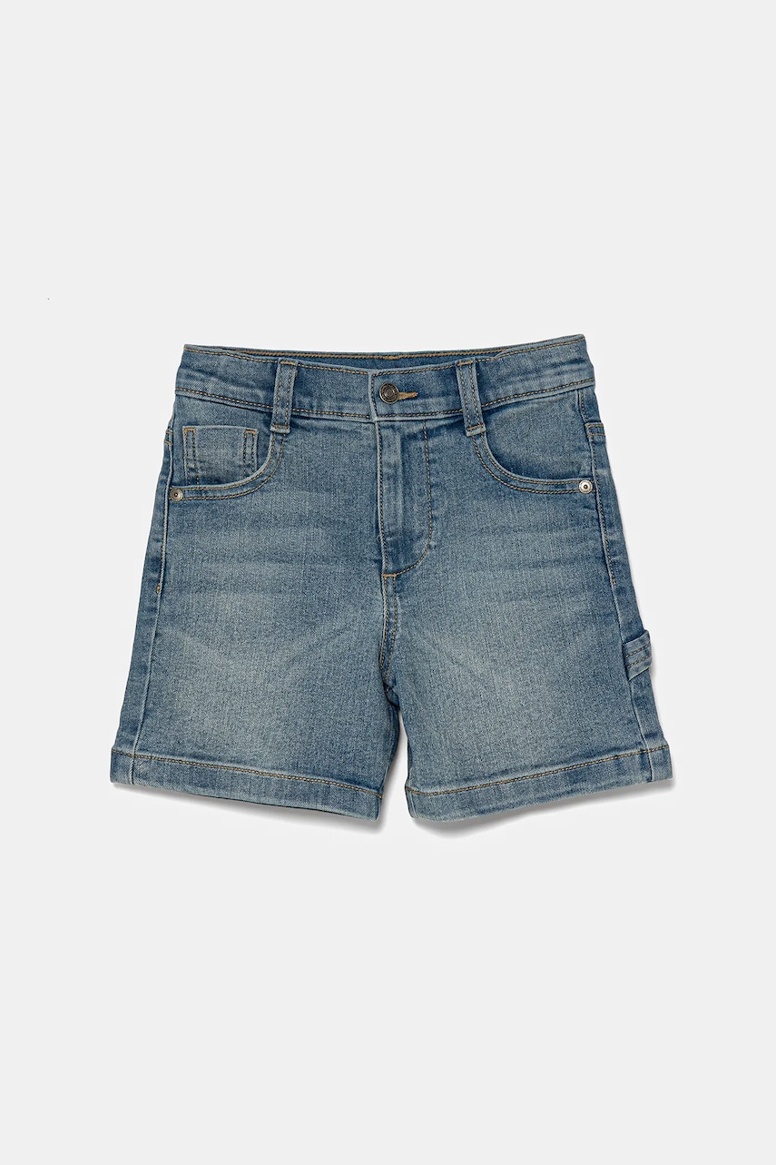 United Colors of Benetton pantaloni scurti din denim pentru copii talie reglabila, 4PORG902I