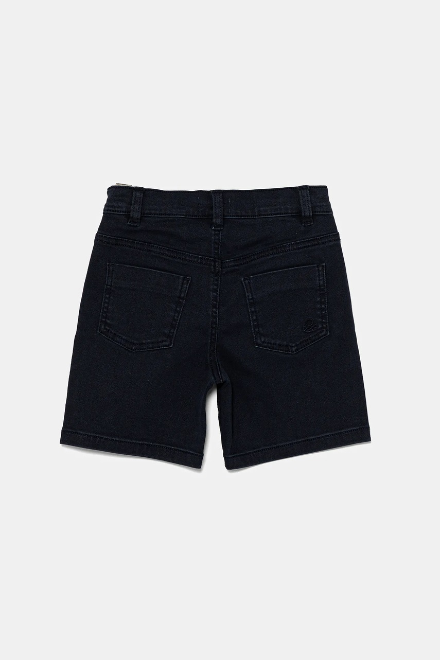 Детские джинсовые шорты United Colors of Benetton цвет синий регулируемая талия 4QNJG902M
