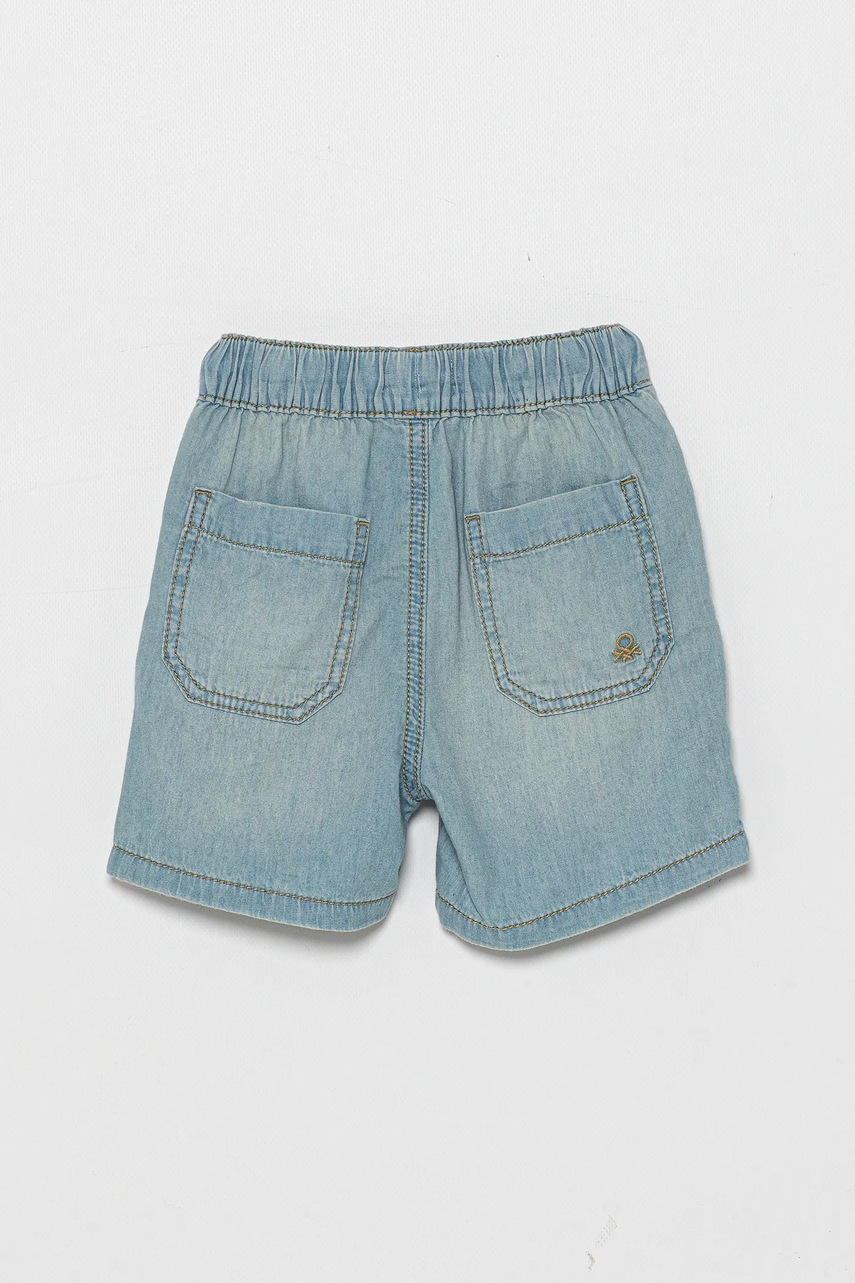 Детские джинсовые шорты United Colors of Benetton регулируемая талия 4DHJG9034