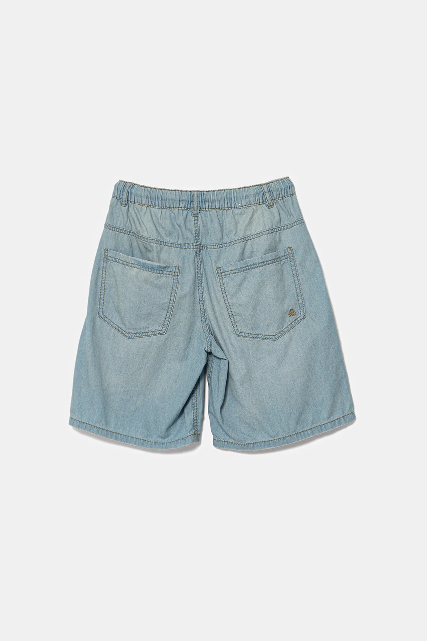 Детские джинсовые шорты United Colors of Benetton регулируемая талия 4DHJC9047