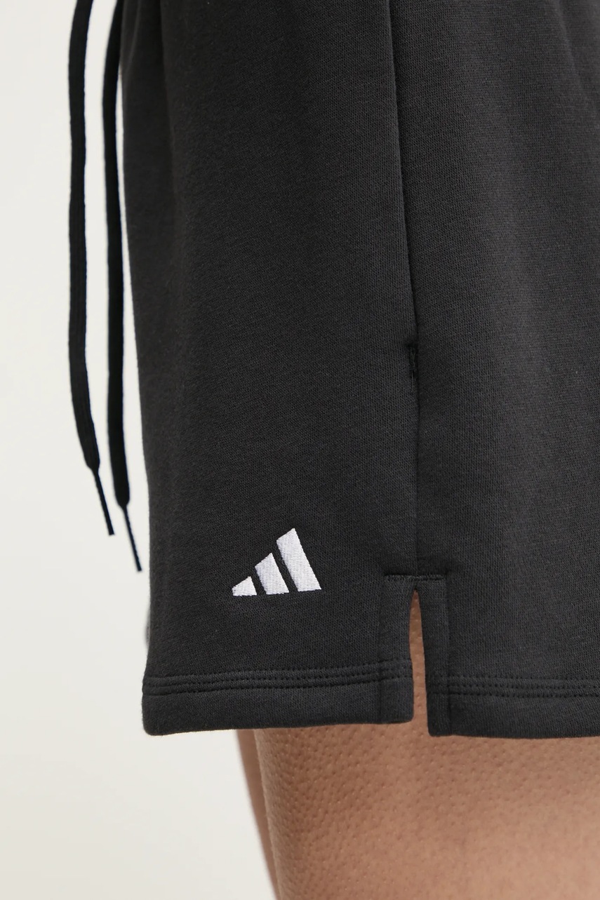 Σορτς adidas Essentials χρώμα: μαύρο, JC5925 φωτογραφία