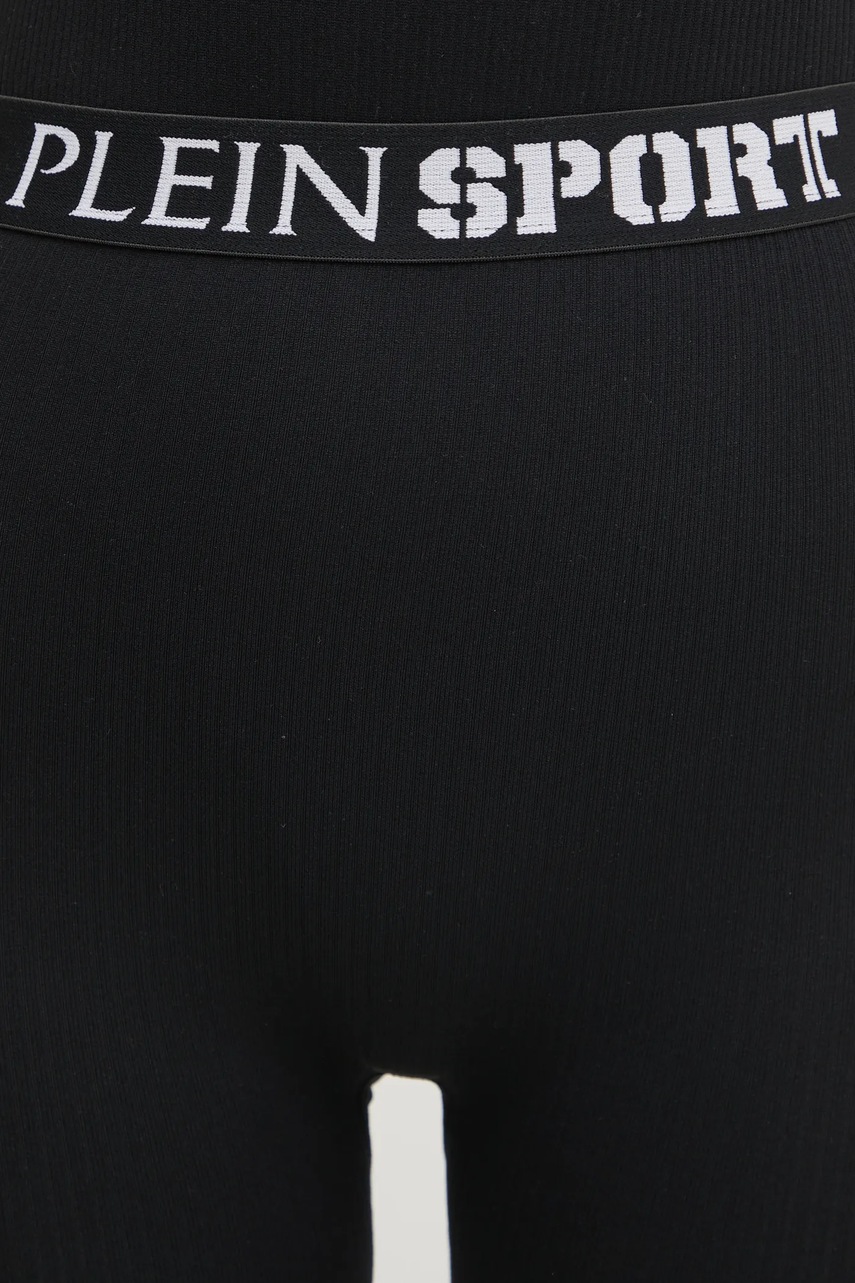 Σορτς PLEIN SPORT χρώμα: μαύρο, SAEC WJT2058 STE003N φωτογραφία