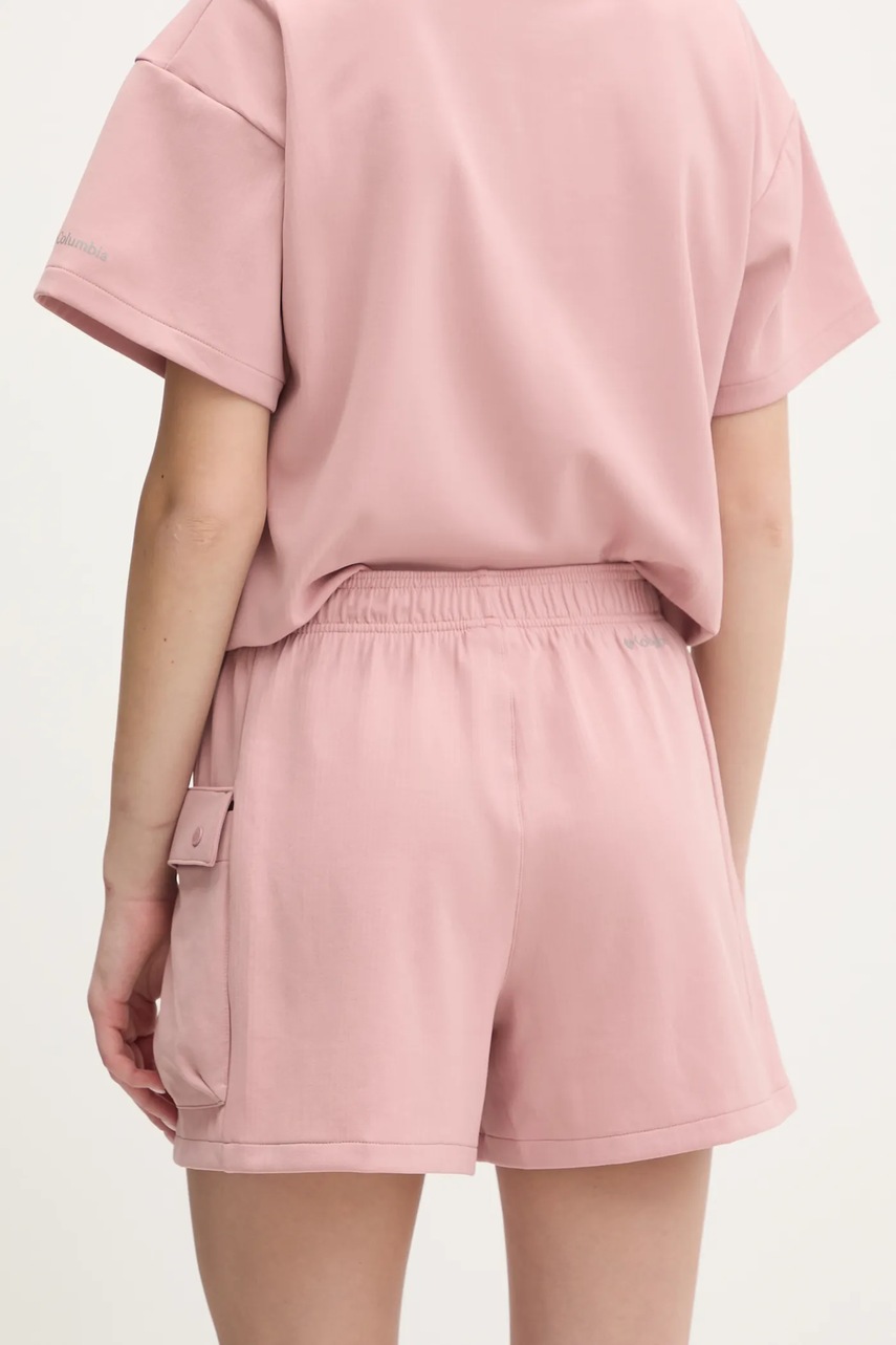 Σορτς εξωτερικού χώρου Columbia Granite Point χρώμα: ροζ, 2118841,00 φωτογραφία