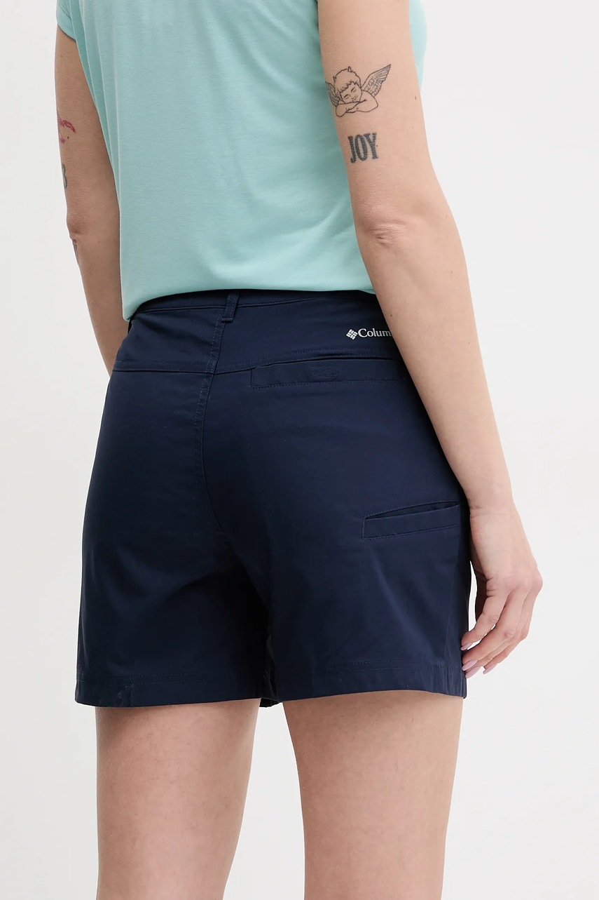 Σορτς εξωτερικού χώρου Columbia Leslie Falls χρώμα: ναυτικό μπλε, 2126061 φωτογραφία
