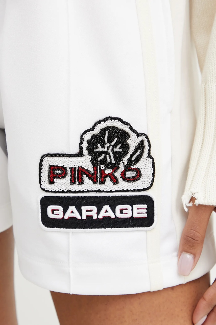 Σορτς Pinko χρώμα: άσπρο, 105271 A2MD φωτογραφία