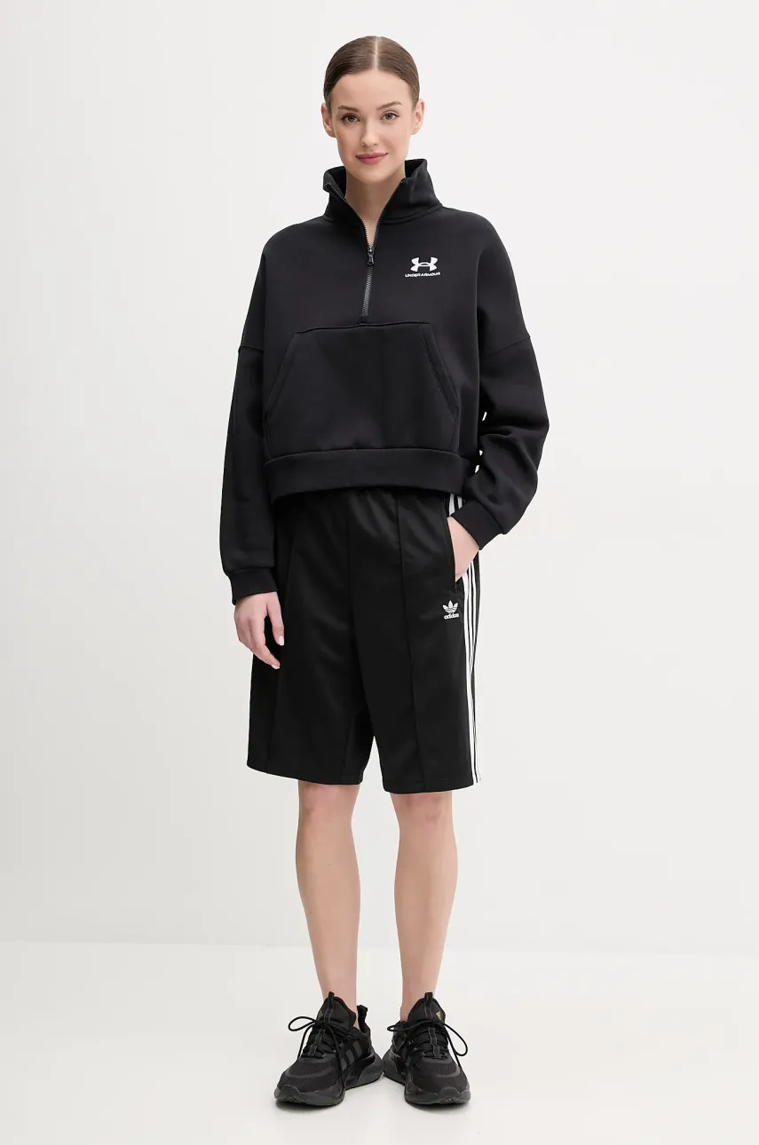 Шорты adidas Originals Firebird женские цвет чёрный с аппликацией высокая посадка JD0286 Шорты adidas Originals Firebird женские цвет чёрный с аппликацией высокая посадка JD0286