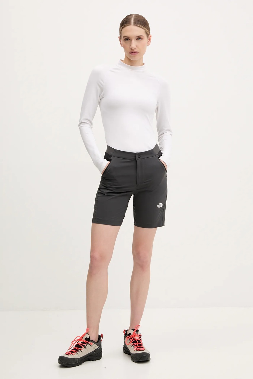 Σορτς εξωτερικού χώρου The North Face Felik Slim χρώμα: γκρι, NF0A8BT4MN81 φωτογραφία