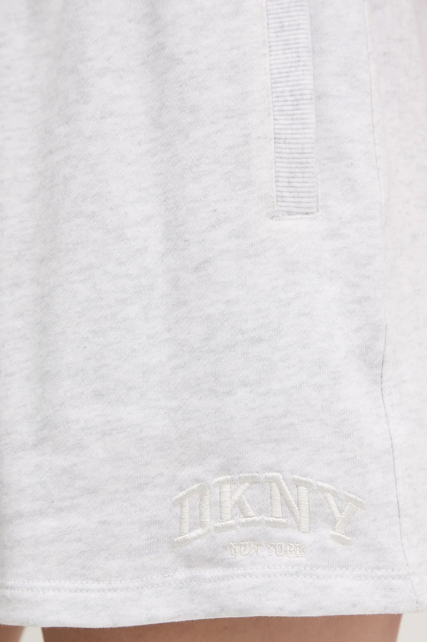 Βαμβακερό σορτσάκι Dkny χρώμα: γκρι, DP5S5252 φωτογραφία