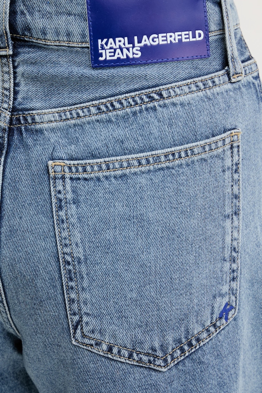 Rifľové krátke nohavice Karl Lagerfeld Jeans