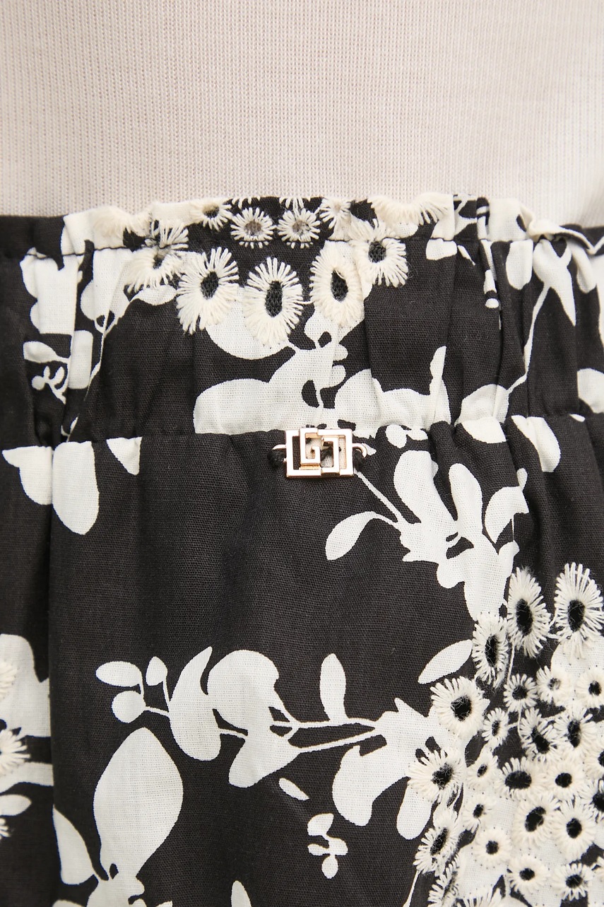 Βαμβακερό σορτσάκι Gaudi χρώμα: μαύρο, 511BD25020 φωτογραφία