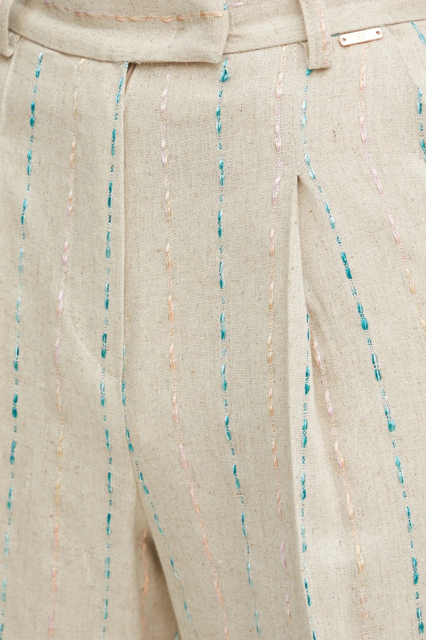 Šortky s příměsí lnu Fracomina (obrázek 4)