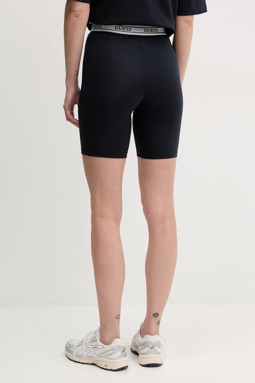 Σορτς Guess ALINE χρώμα: μπλε, V5GD18 KCSA2 φωτογραφία