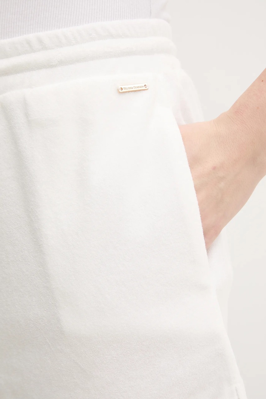 Σορτς Melissa Odabash χρώμα: άσπρο, Laura φωτογραφία
