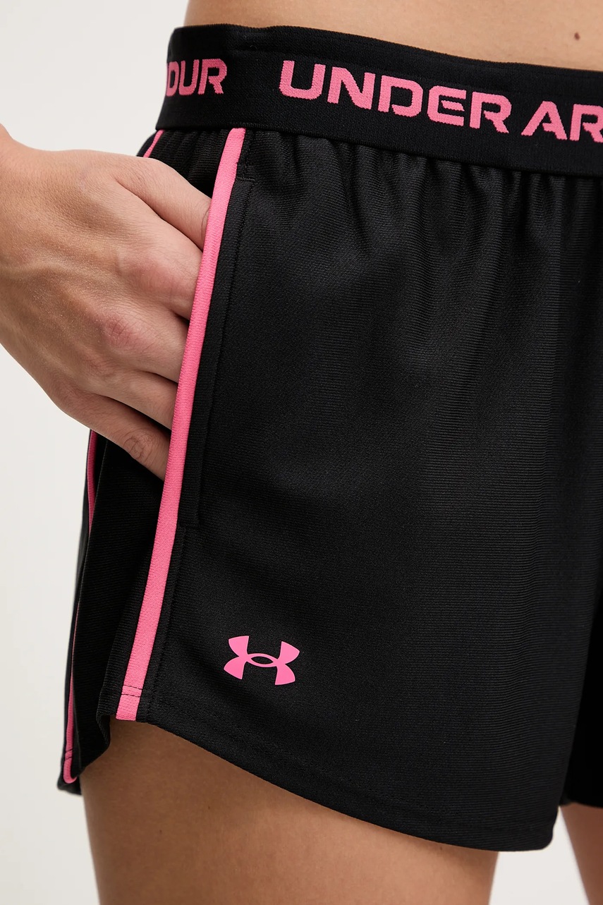 Σορτς προπόνησης Under Armour Tech Play χρώμα: μαύρο, 1389882 φωτογραφία