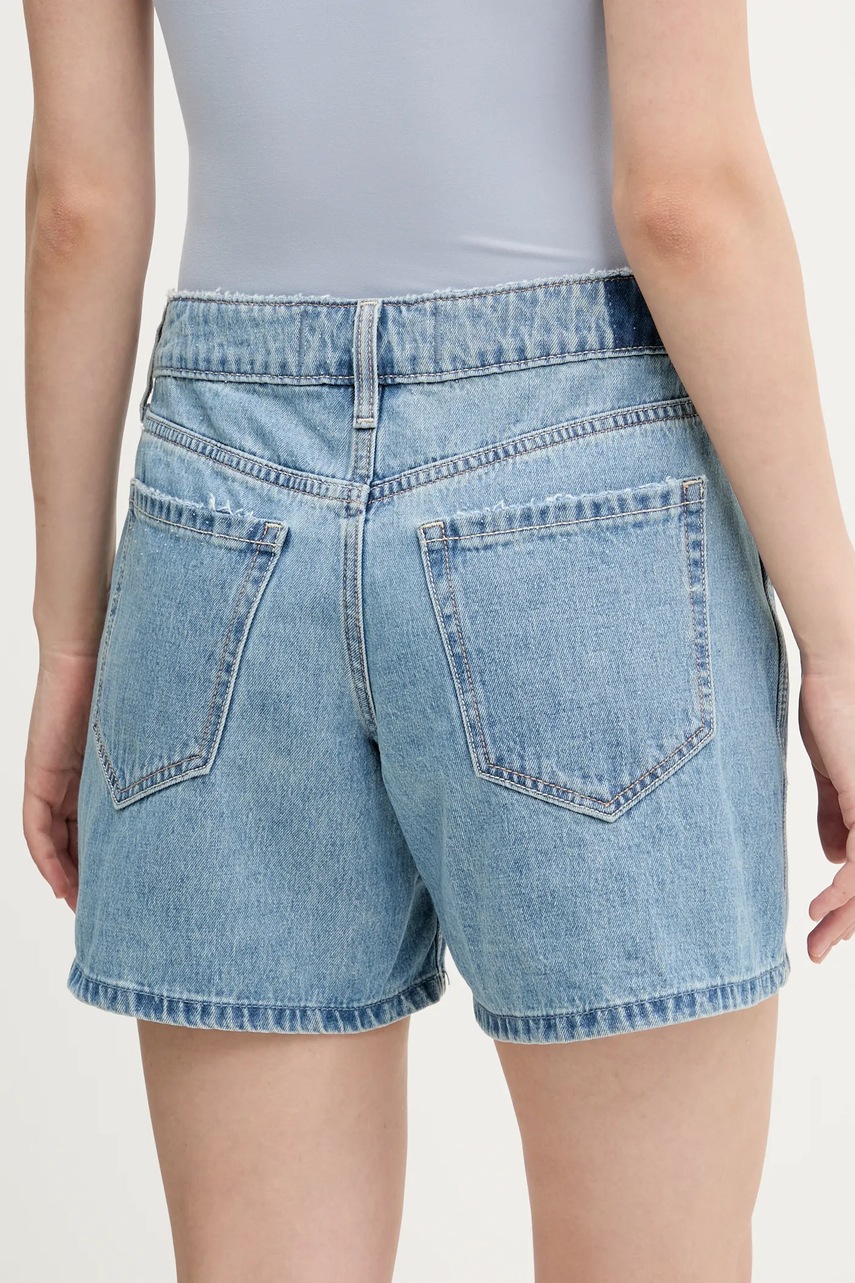 Bavlněné riflové kraťasy Hollister Co. (obrázek 3)