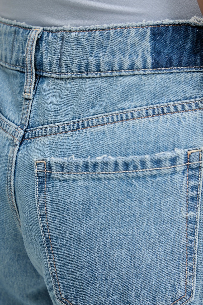 Bavlněné riflové kraťasy Hollister Co. (obrázek 4)