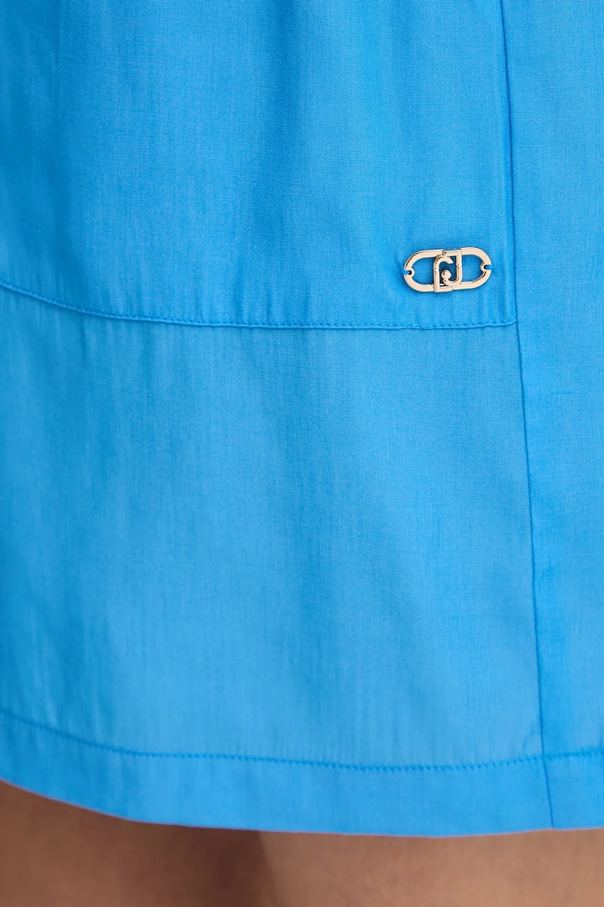 Σορτς Liu Jo χρώμα: μπλε, VA5172.T2920 φωτογραφία