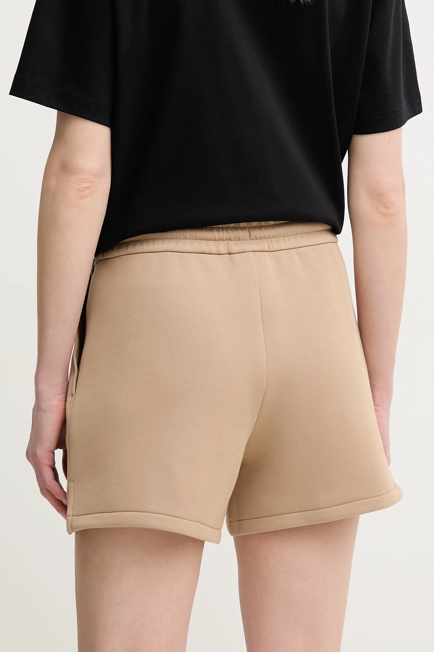 MACKAGE rövidnadrág női, bézs, sima, közepes derékmagasságú, SUMMER.R termék 2. képe
