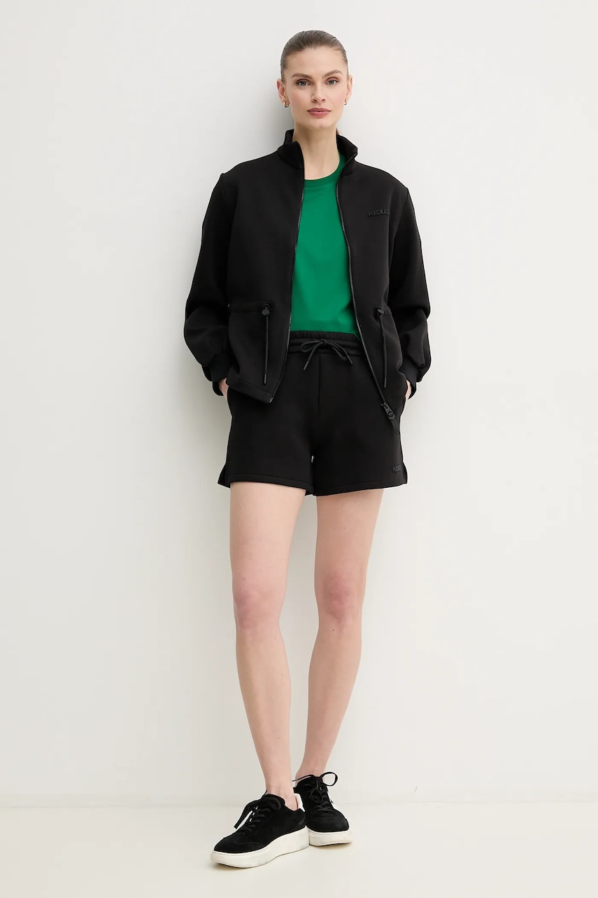 Шорты MACKAGE женские цвет чёрный однотонные средняя посадка SUMMER.R Шорты MACKAGE женские цвет чёрный однотонные средняя посадка SUMMER.R