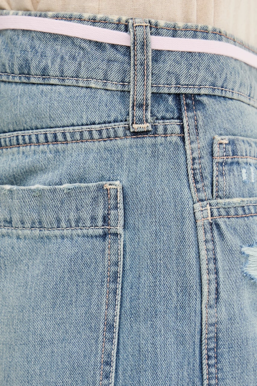 Rifľové krátke nohavice Hollister Co.