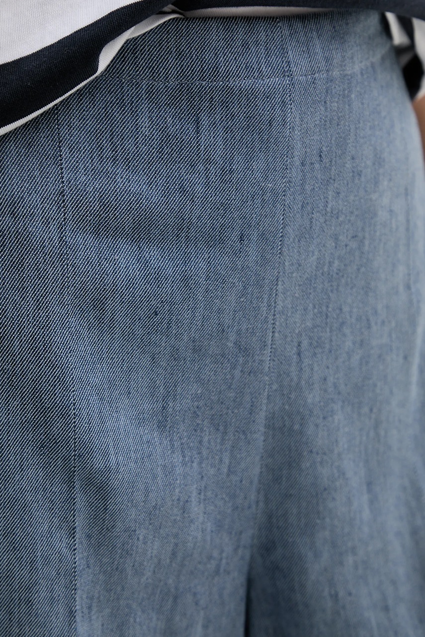 Σορτς από λινό Theory φωτογραφία