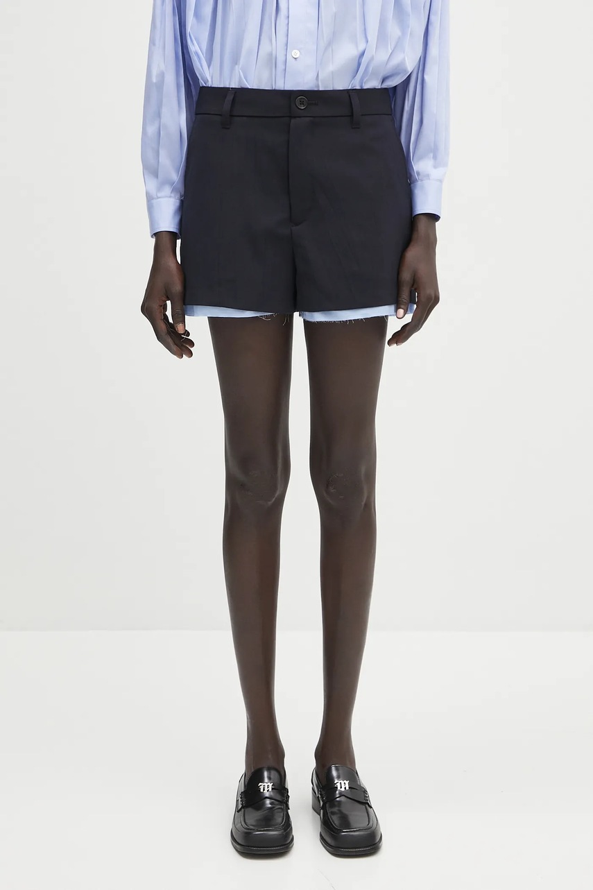 AMBUSH szorty z domieszką wełny Layered Suit Short Pants