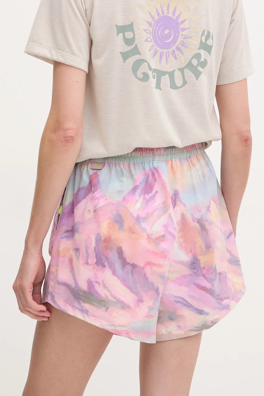 Σορτς εξωτερικού χώρου Picture Oslon χρώμα: ροζ, WSH0104 φωτογραφία