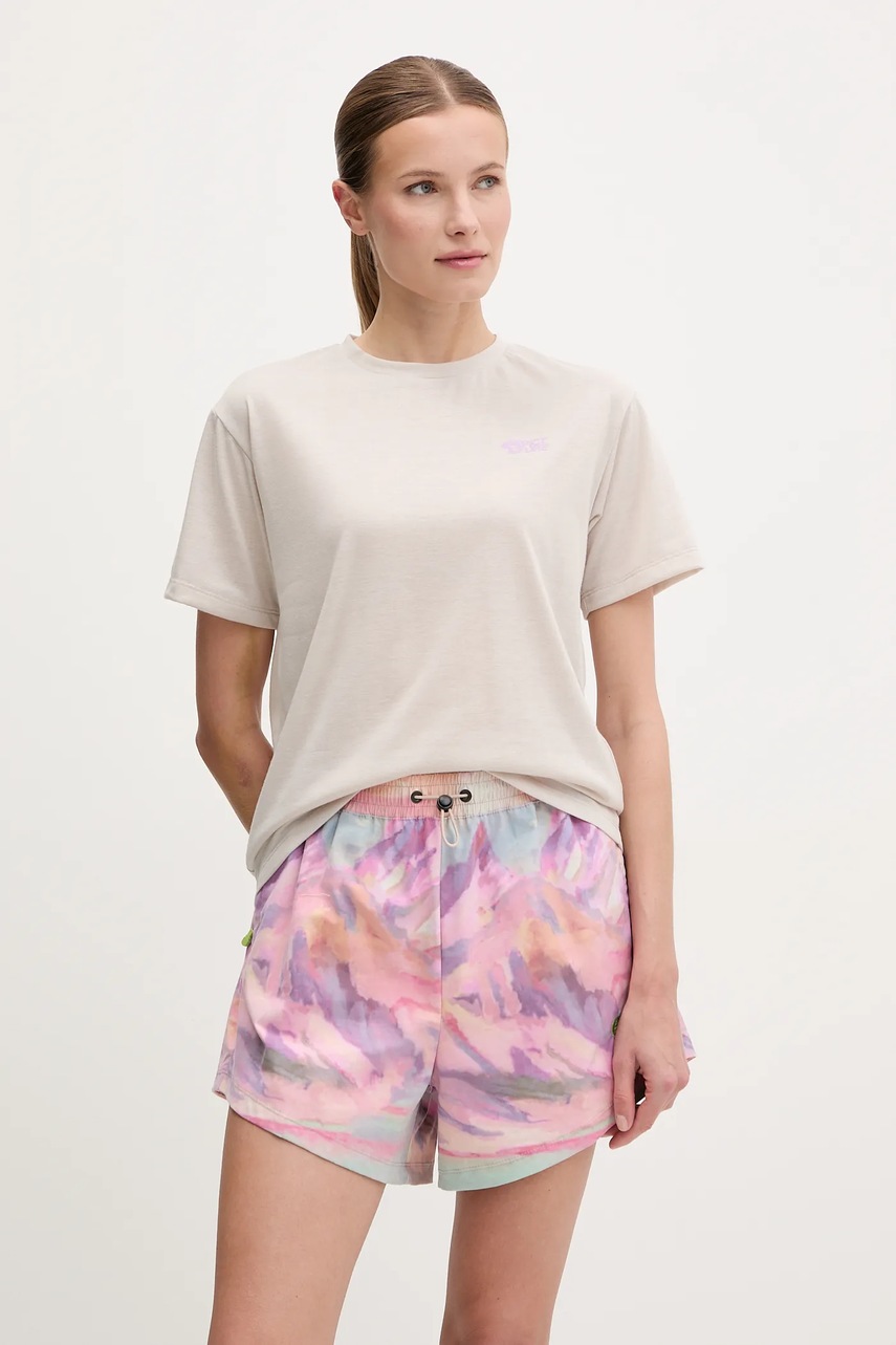 Σορτς εξωτερικού χώρου Picture Oslon χρώμα: ροζ, WSH0104 φωτογραφία