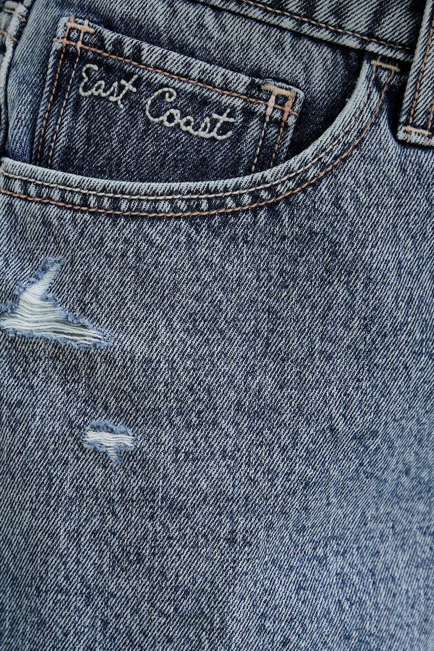 Rifľové krátke nohavice Hollister Co.