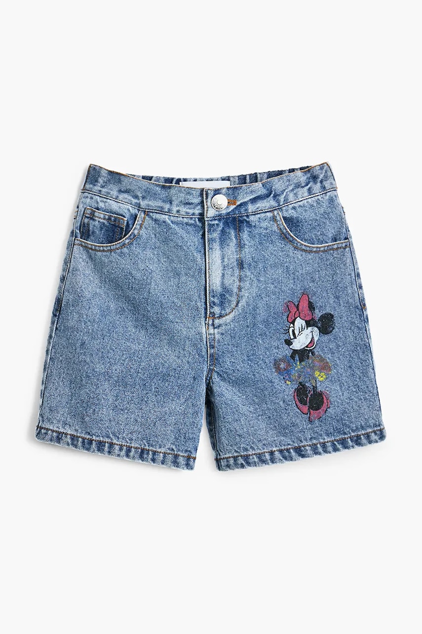 Desigual pantaloni scurti din denim pentru copii cu imprimeu, 25SGDD06 Desigual pantaloni scurti din denim pentru copii cu imprimeu, 25SGDD06