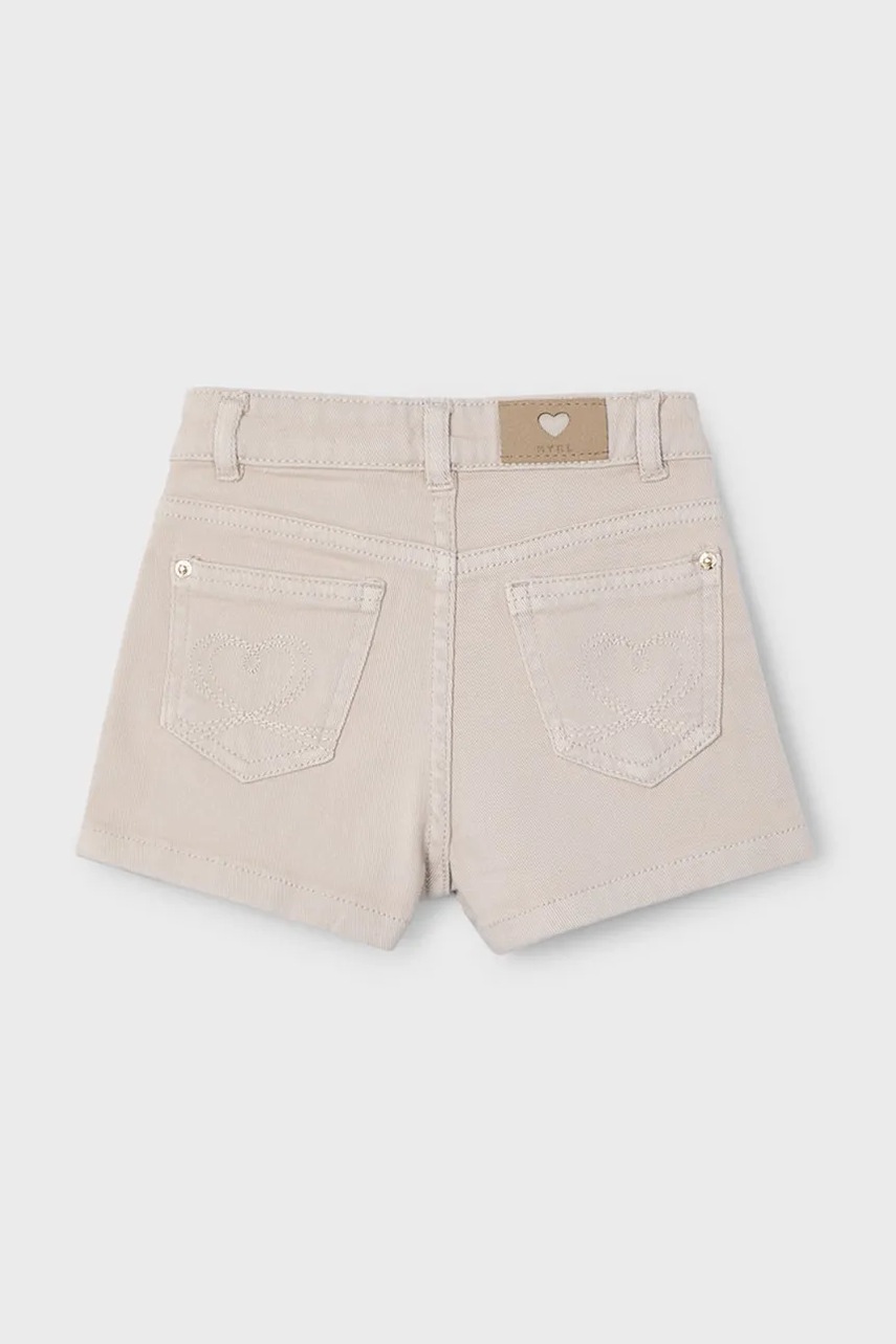 Детские шорты Mayoral цвет бежевый однотонные 234