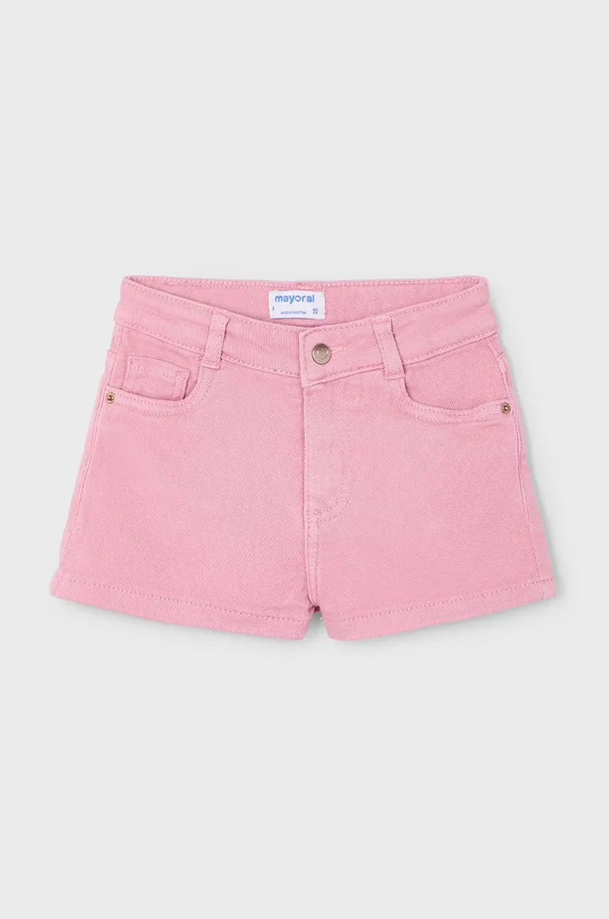 Mayoral pantaloni scurti copii culoarea roz, neted, 234 Mayoral pantaloni scurti copii culoarea roz, neted, 234