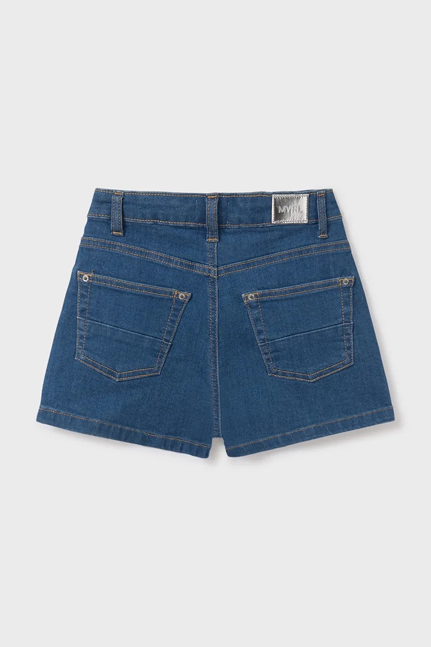 Детские джинсовые шорты Mayoral однотонные 235