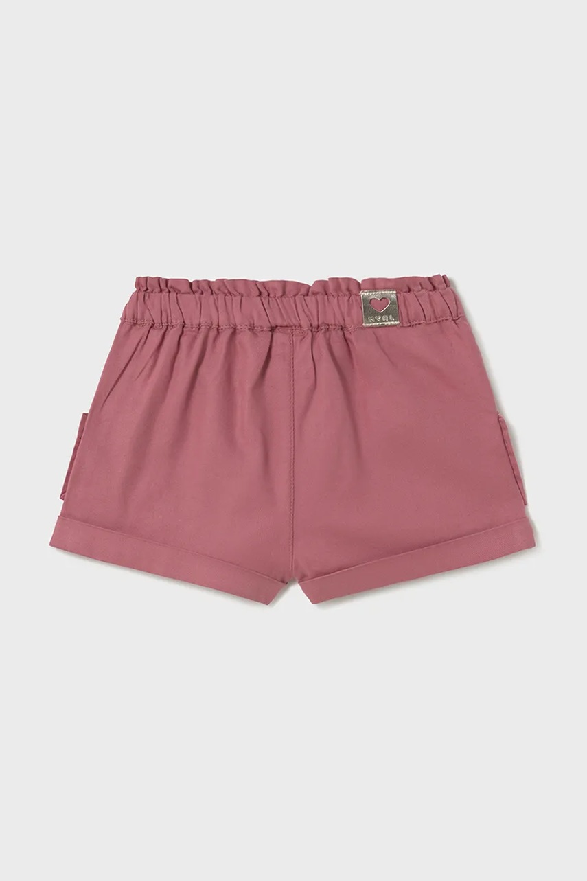 Детские шорты Mayoral цвет розовый однотонные 1227