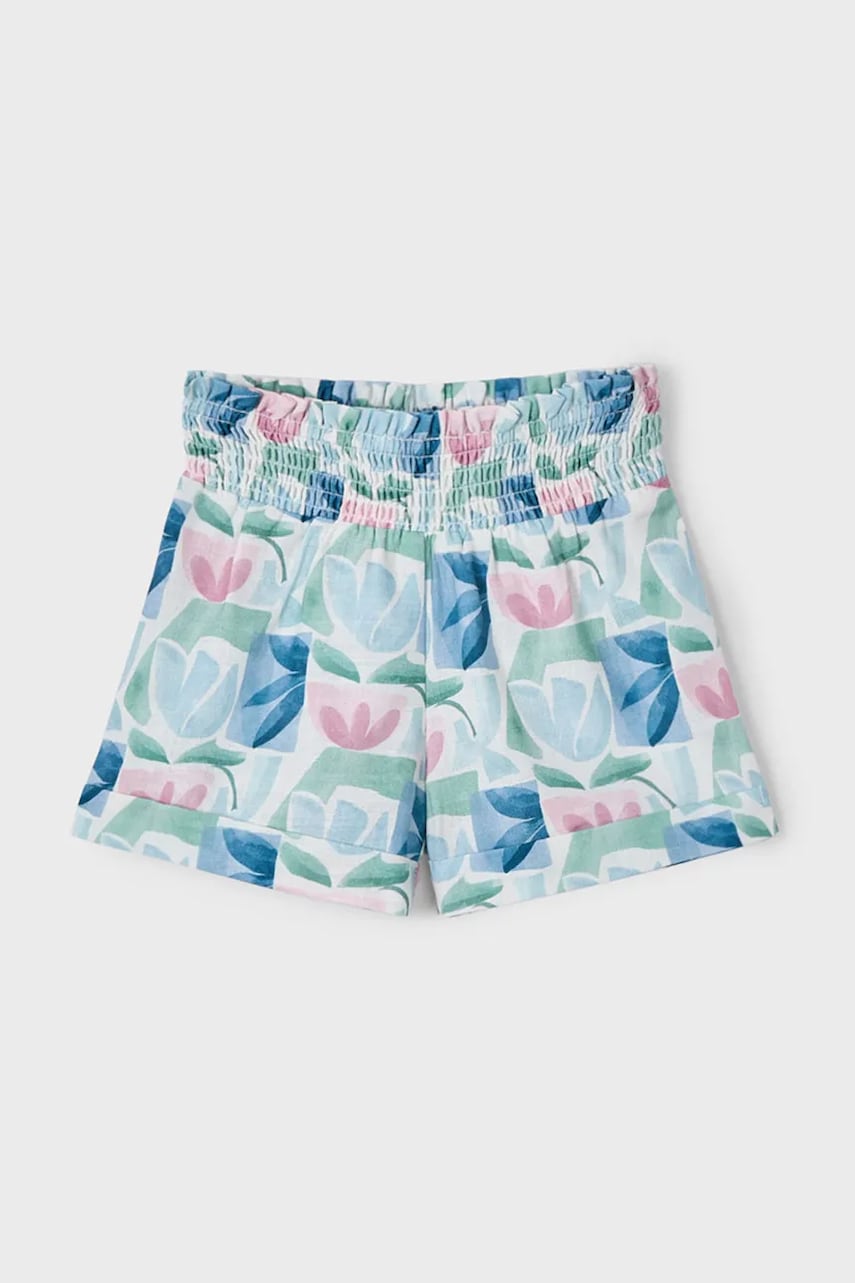 Mayoral pantaloni scurti copii culoarea verde, modelator, 3203 Mayoral pantaloni scurti copii culoarea verde, modelator, 3203