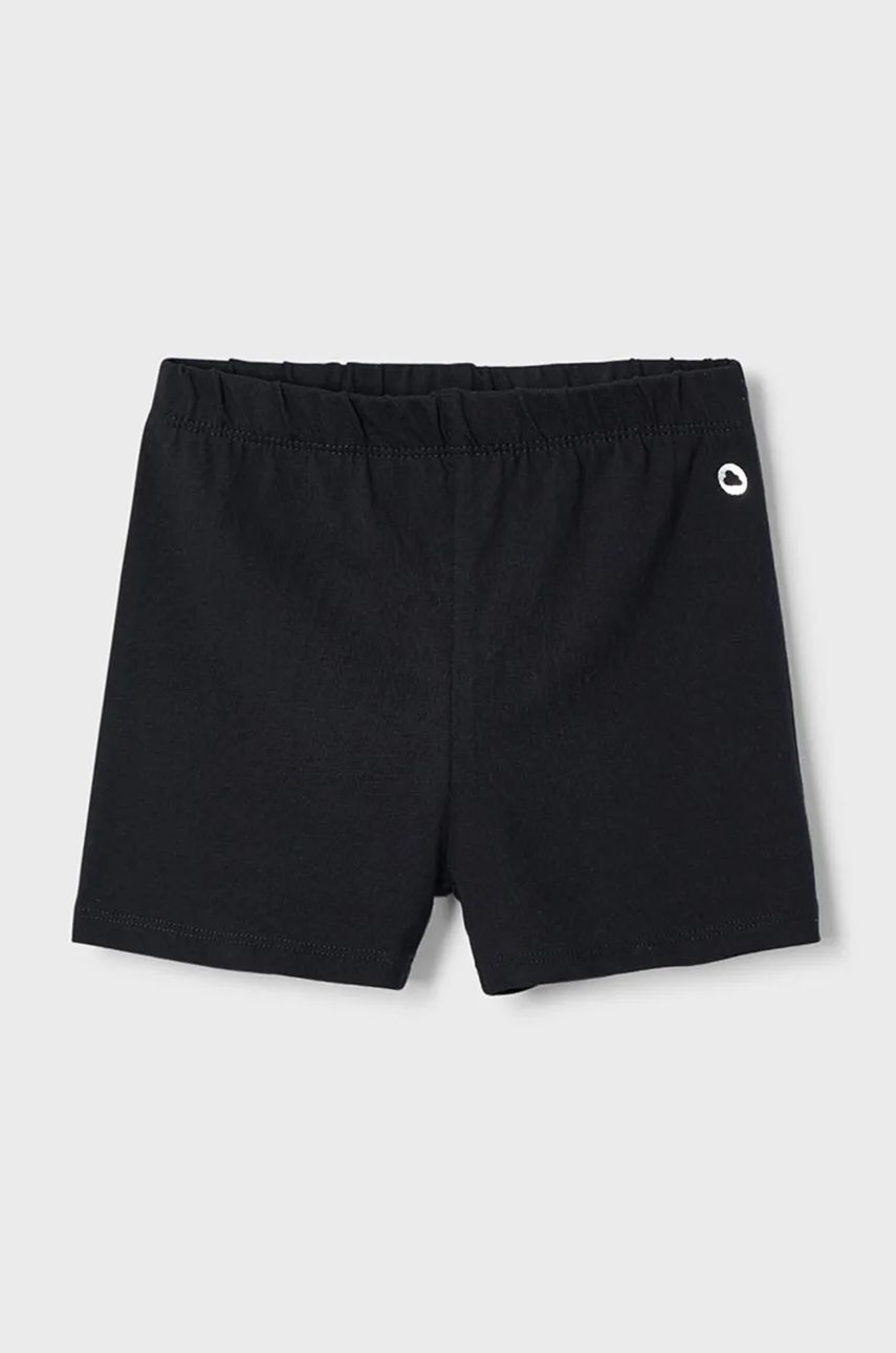 Mayoral pantaloni scurți copii culoarea negru, uni, 3208