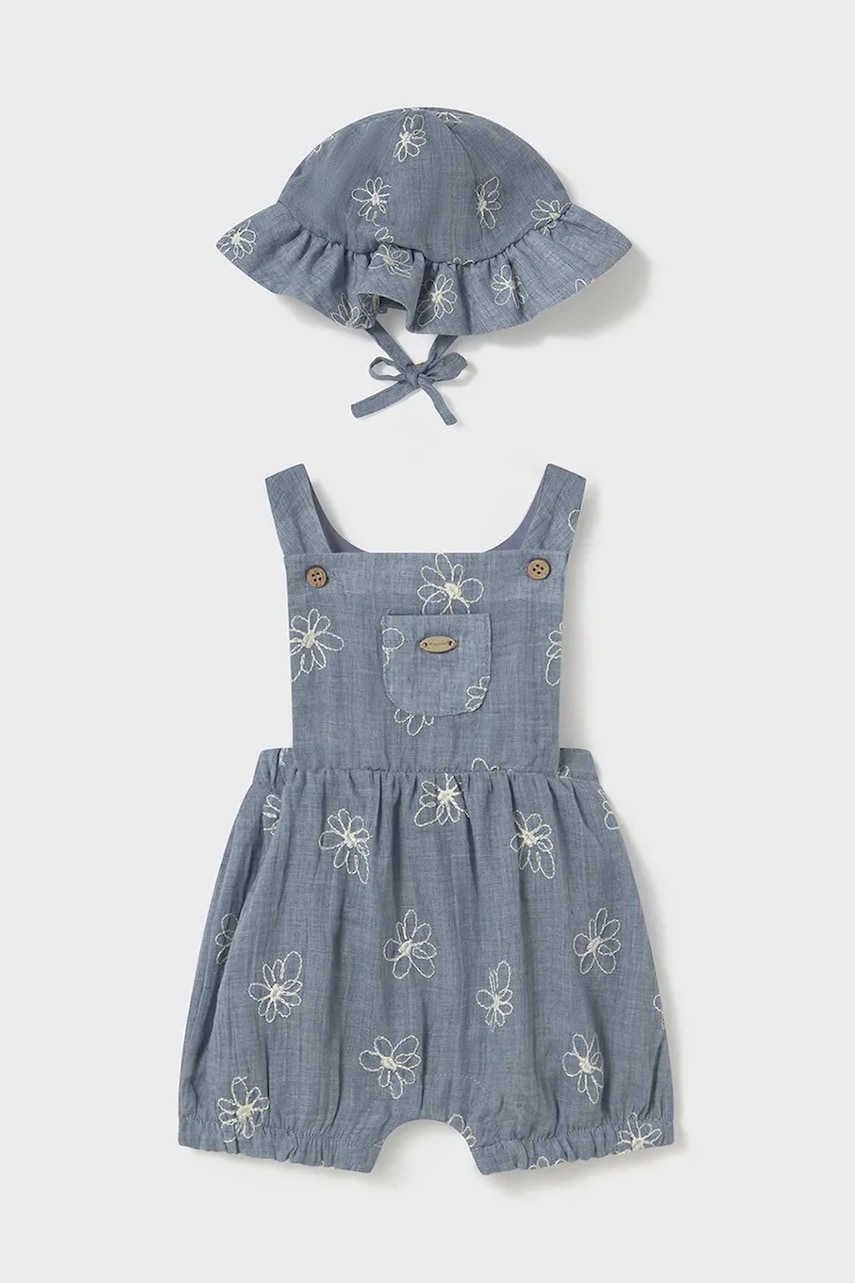 Mayoral Newborn pantaloni scurti bebe cu imprimeu, 1665