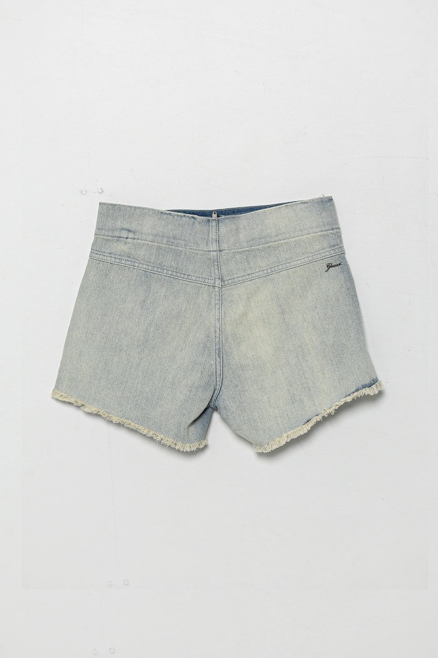 Детские джинсовые шорты Guess однотонная J5GD08 D45E0