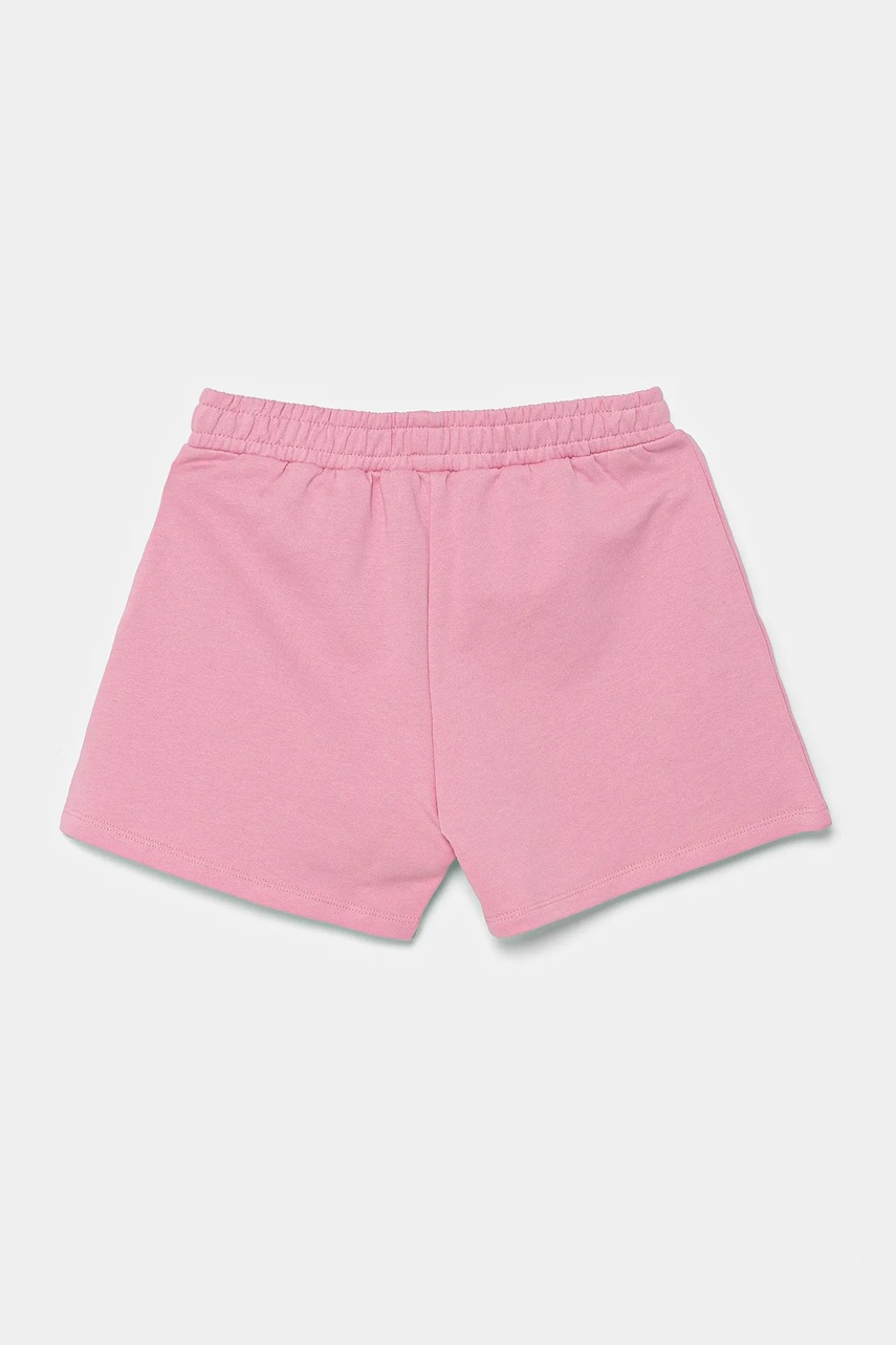 Детские хлопковые шорты Guess цвет розовый однотонные J5GD38 KCRP0