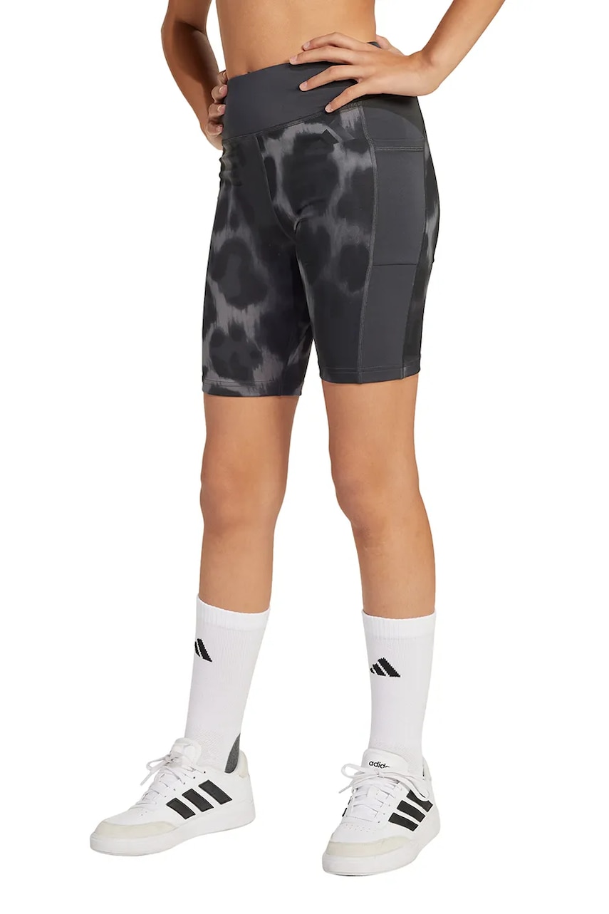 adidas pantaloni scurți copii culoarea negru, cu imprimeu, JJ0940 adidas pantaloni scurți copii culoarea negru, cu imprimeu, JJ0940