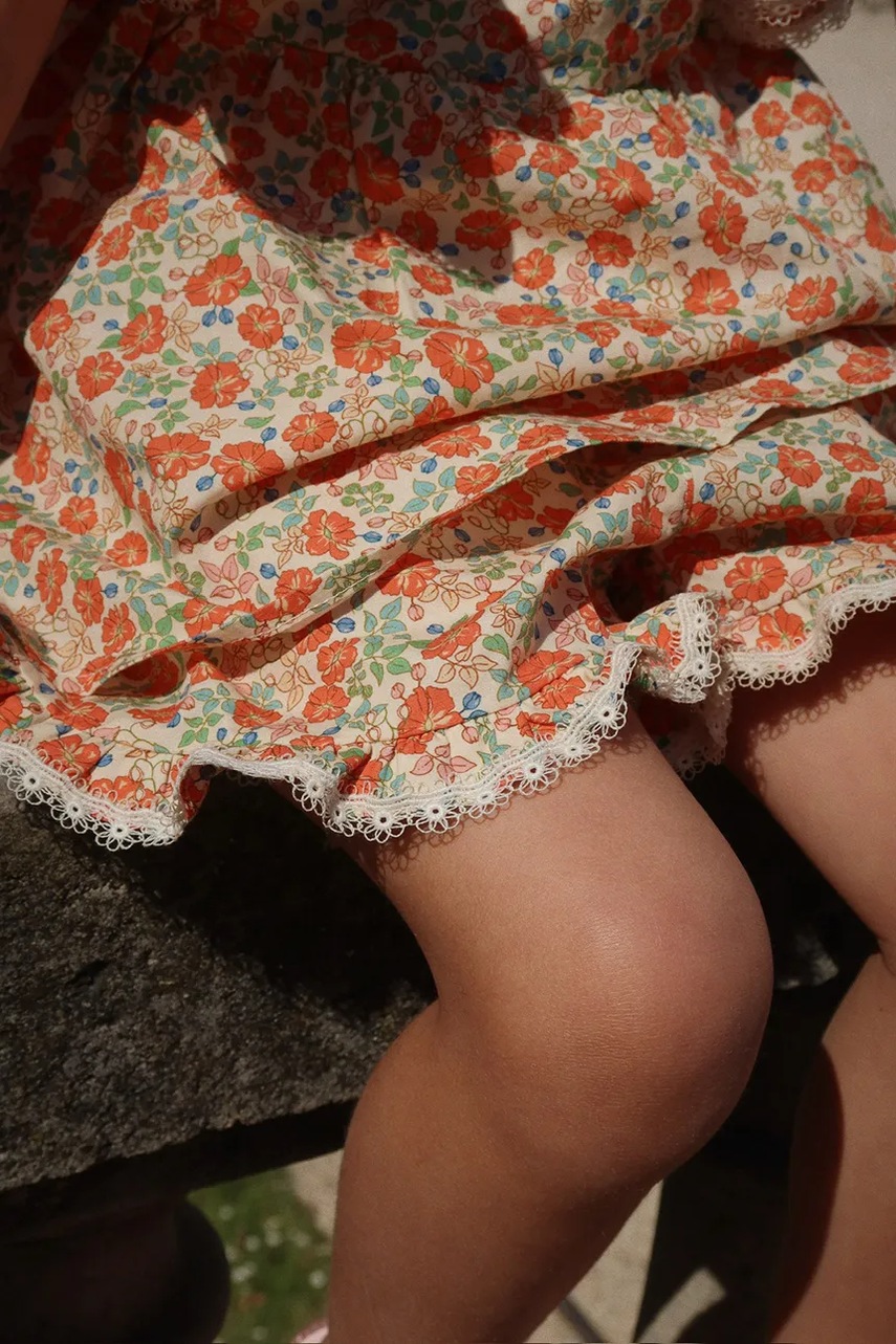 Dětské bavlněné šortky Konges Sløjd VERBENA SHORTS GOTS (obrázek 7)