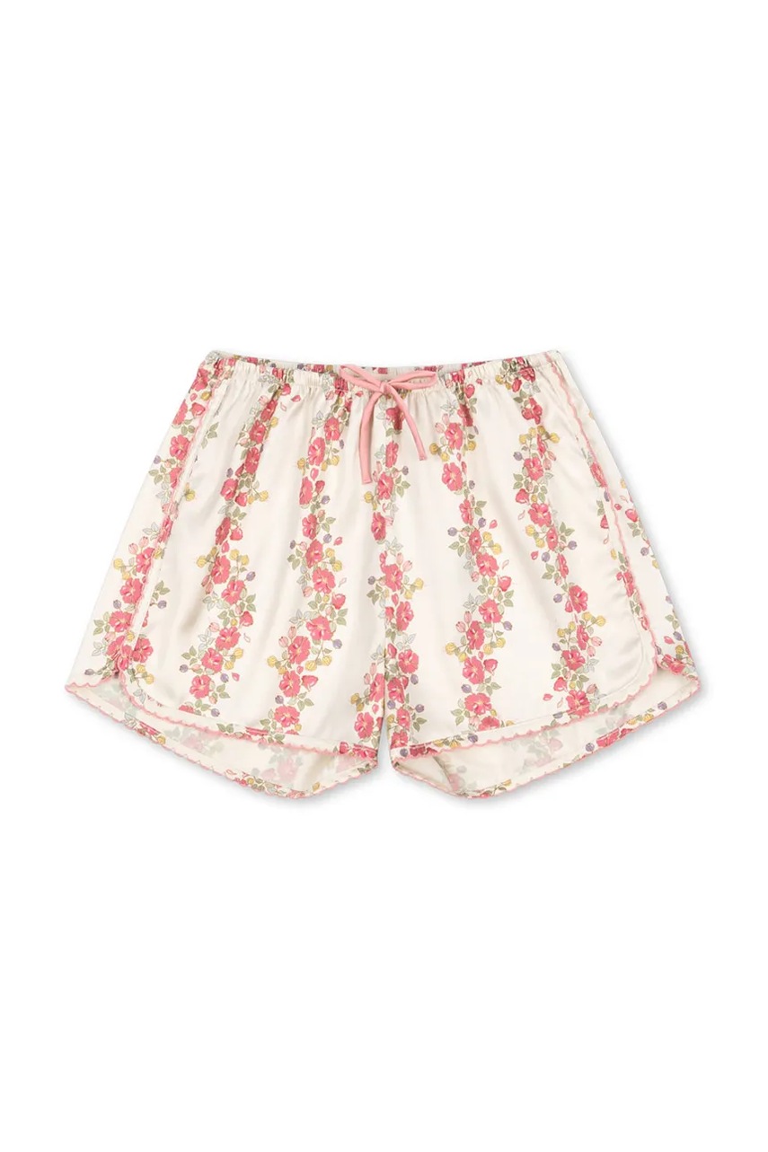 Детские шорты Konges Sløjd SHEENY SHORTS цвет бежевый с узором KS102429