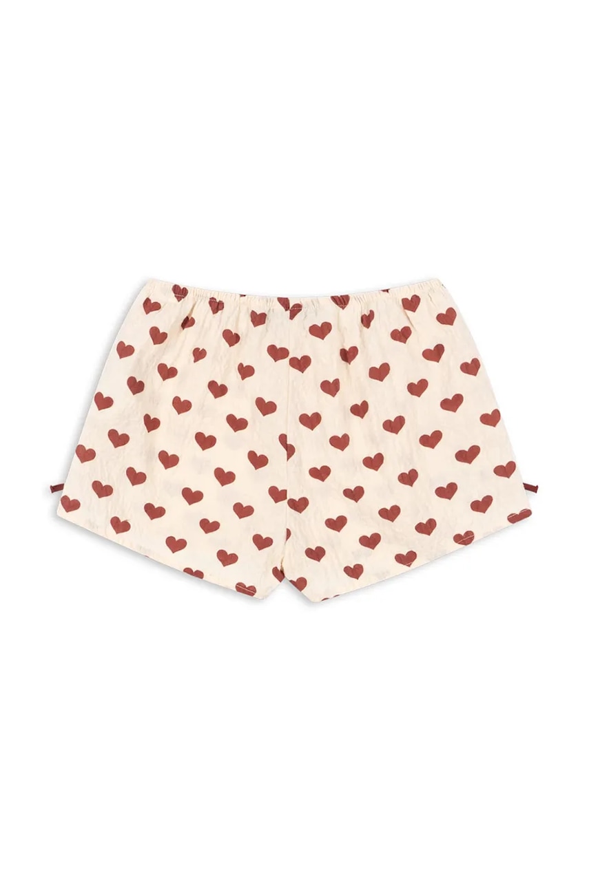 Шорты Konges Sløjd AVA SLIT SHORTS GOTS цвет розовый KS103074 Шорты Konges Sløjd AVA SLIT SHORTS GOTS цвет розовый KS103074