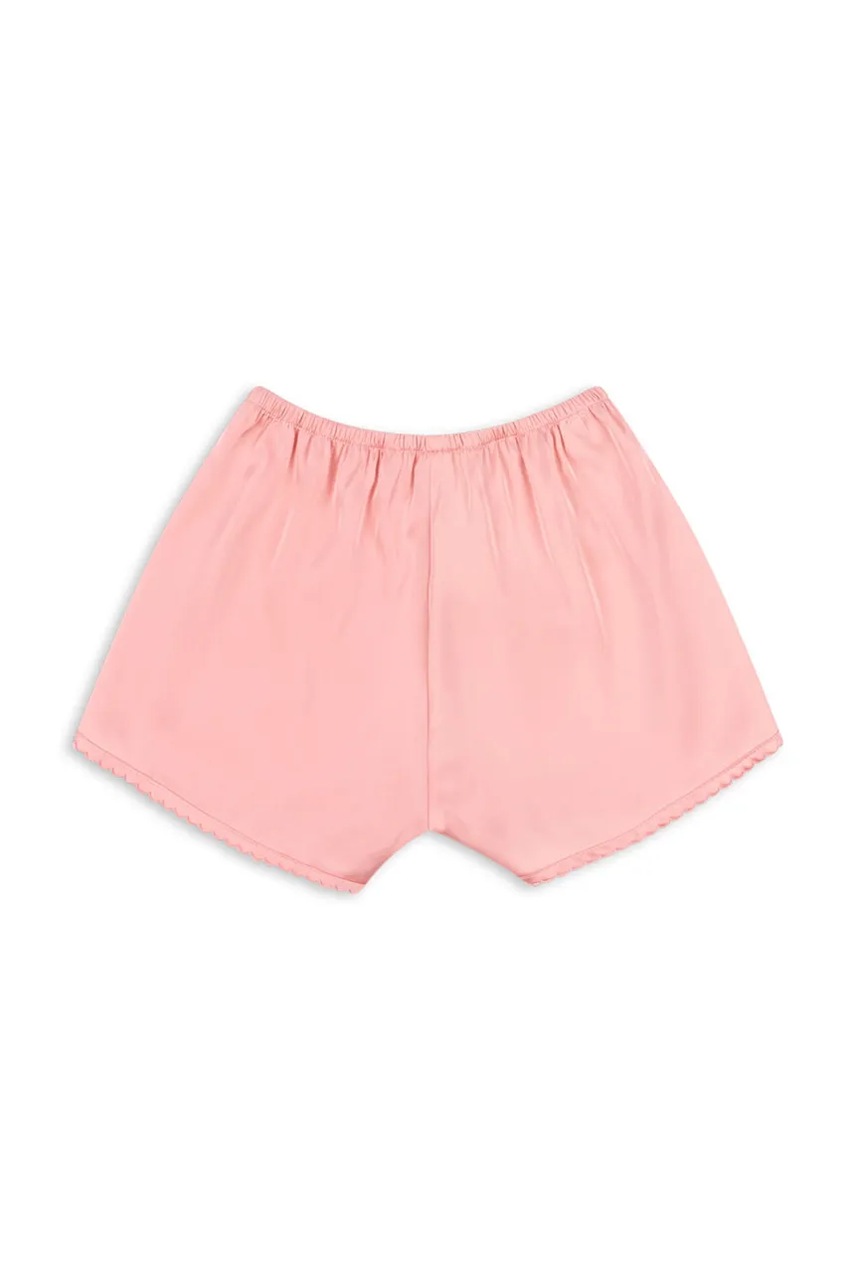 Шорты Konges Sløjd SHEENY SHORTS цвет розовый однотонная KS103161