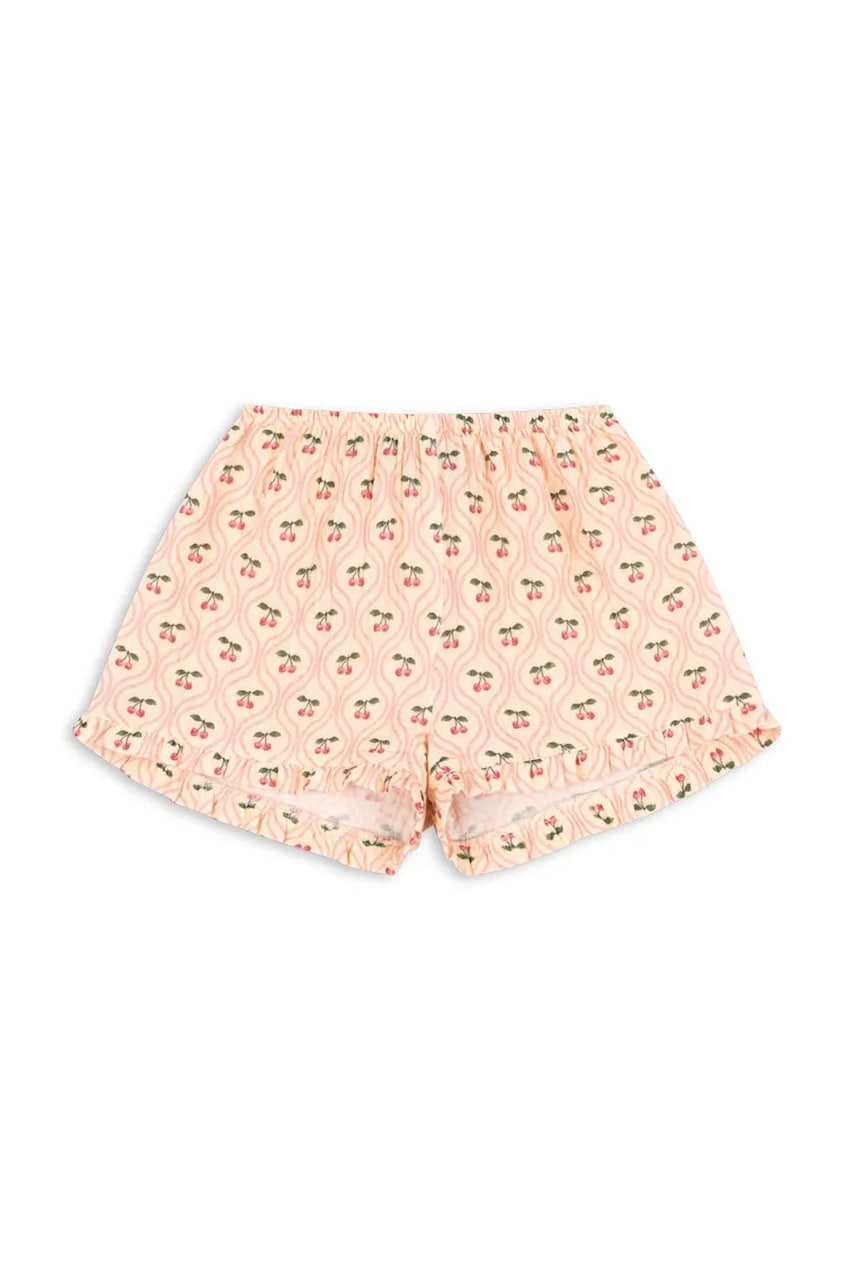 Konges Sløjd pantaloni scurți COCO SHORTS GOTS culoarea portocaliu, KS103206