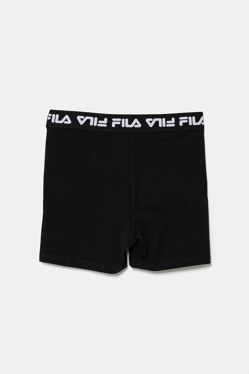Детские шорты Fila LOHRA цвет чёрный с принтом FAT0657 Детские шорты Fila LOHRA цвет чёрный с принтом FAT0657