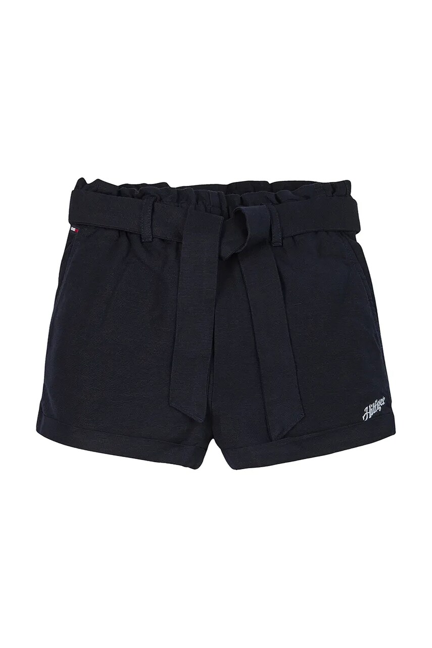 Levně Kraťasy Tommy Hilfiger tmavomodrá barva, nastavitelný pas, KG0KG08450