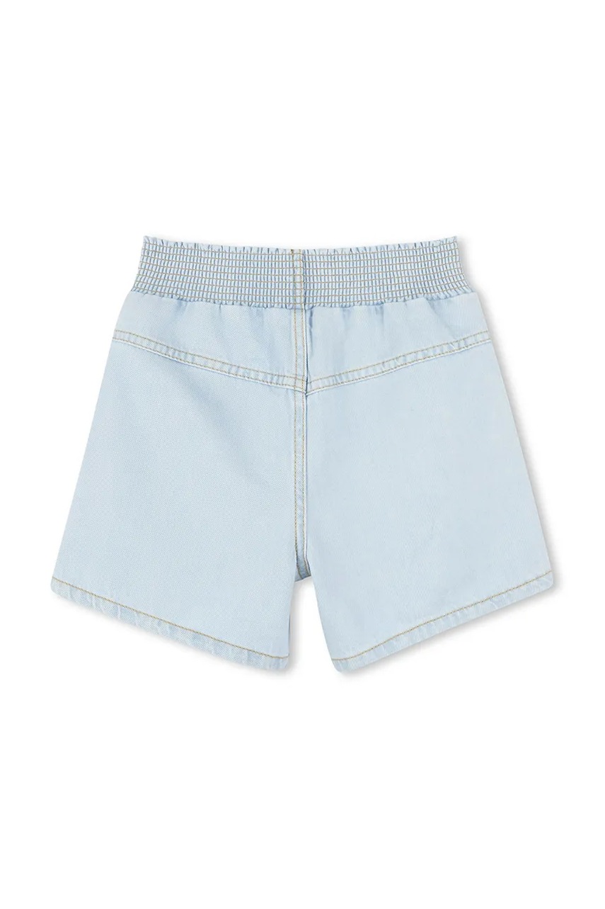 Детские джинсовые шорты Kenzo Kids с принтом K61039 Детские джинсовые шорты Kenzo Kids с принтом K61039